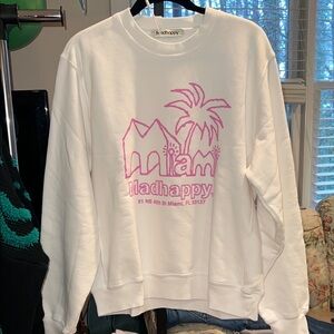 NWT Madhappy white pink Miami medium